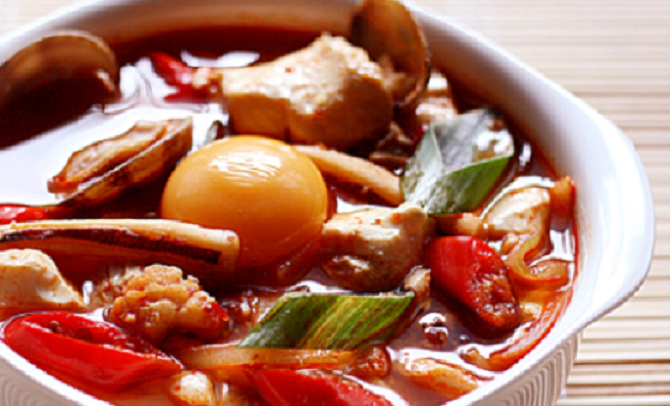 Seafood Sundubu Jjigae