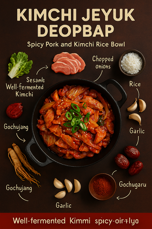 Kimchi Jeyuk Deopbap