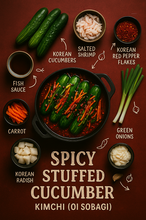 cucumber kimchi ingredients