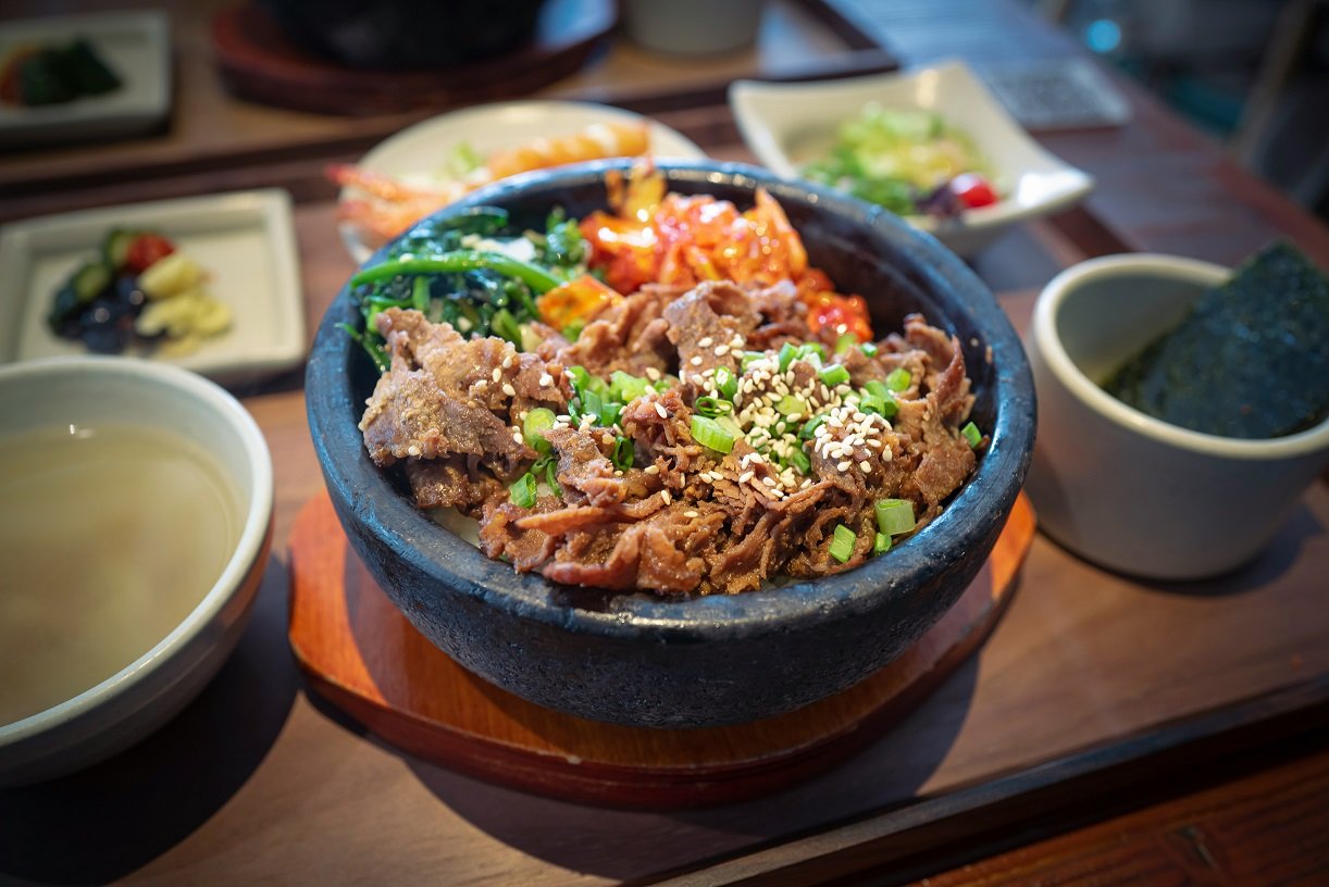 Kimchi Jeyuk Deopbap (Spicy Pork and Kimchi Rice Bowl)